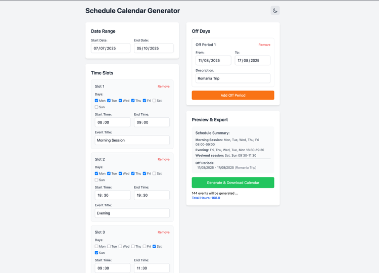 Tired of Manual Calendar Management? I Was Too — So I Built This Tool