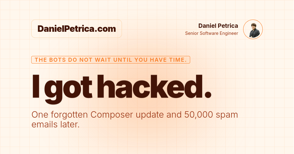 50,000 Spam Emails and a 3 AM Panic: What Happened When I Forgot About a Side Project