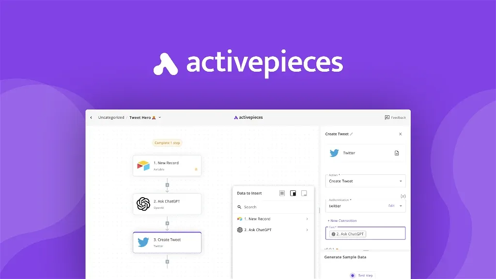 Installing Activepieces with docker compose and Traefik for self-hosted automation